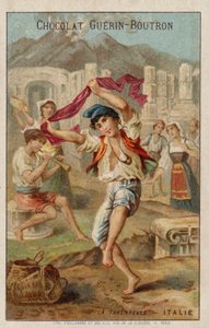 跳舞tarantella，意大利 作者 法语学校